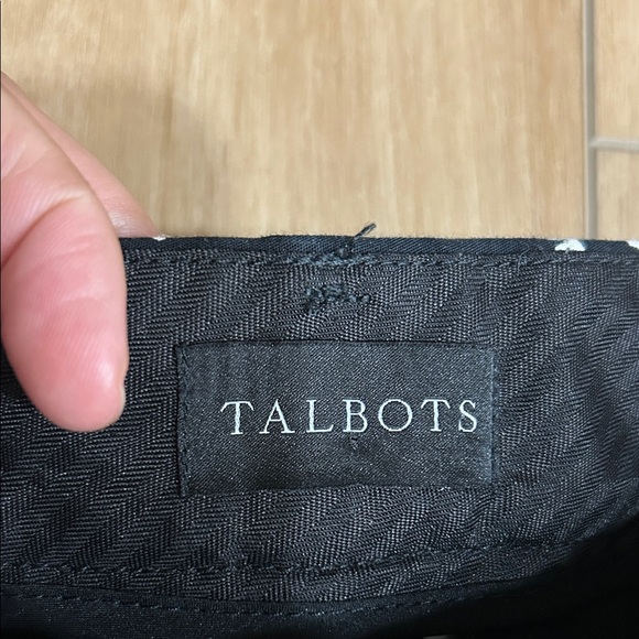 NWOT - TALBOTS Hampshire Ankle Pants in Black & White - Picture 2 of 14